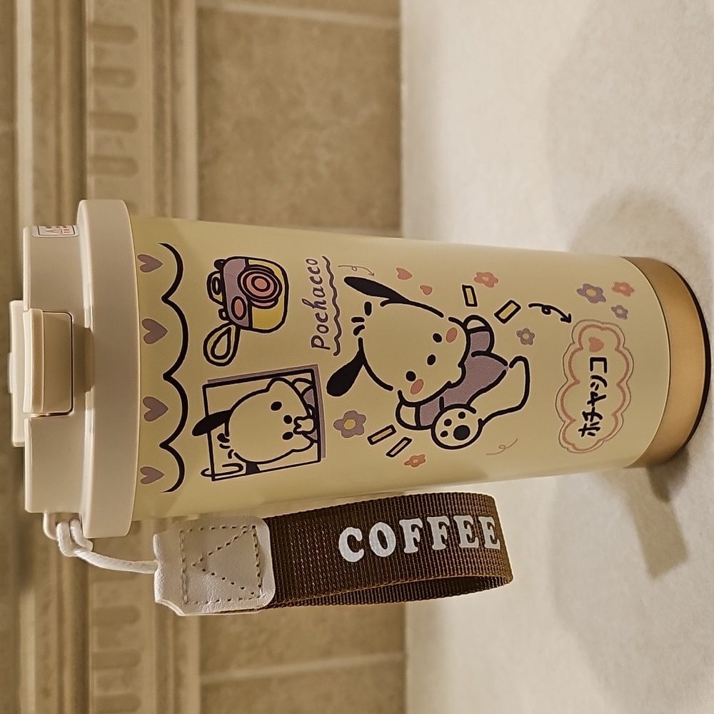 New Sanrio Hello Kitty 530ml Vacuum Cup Pochacco